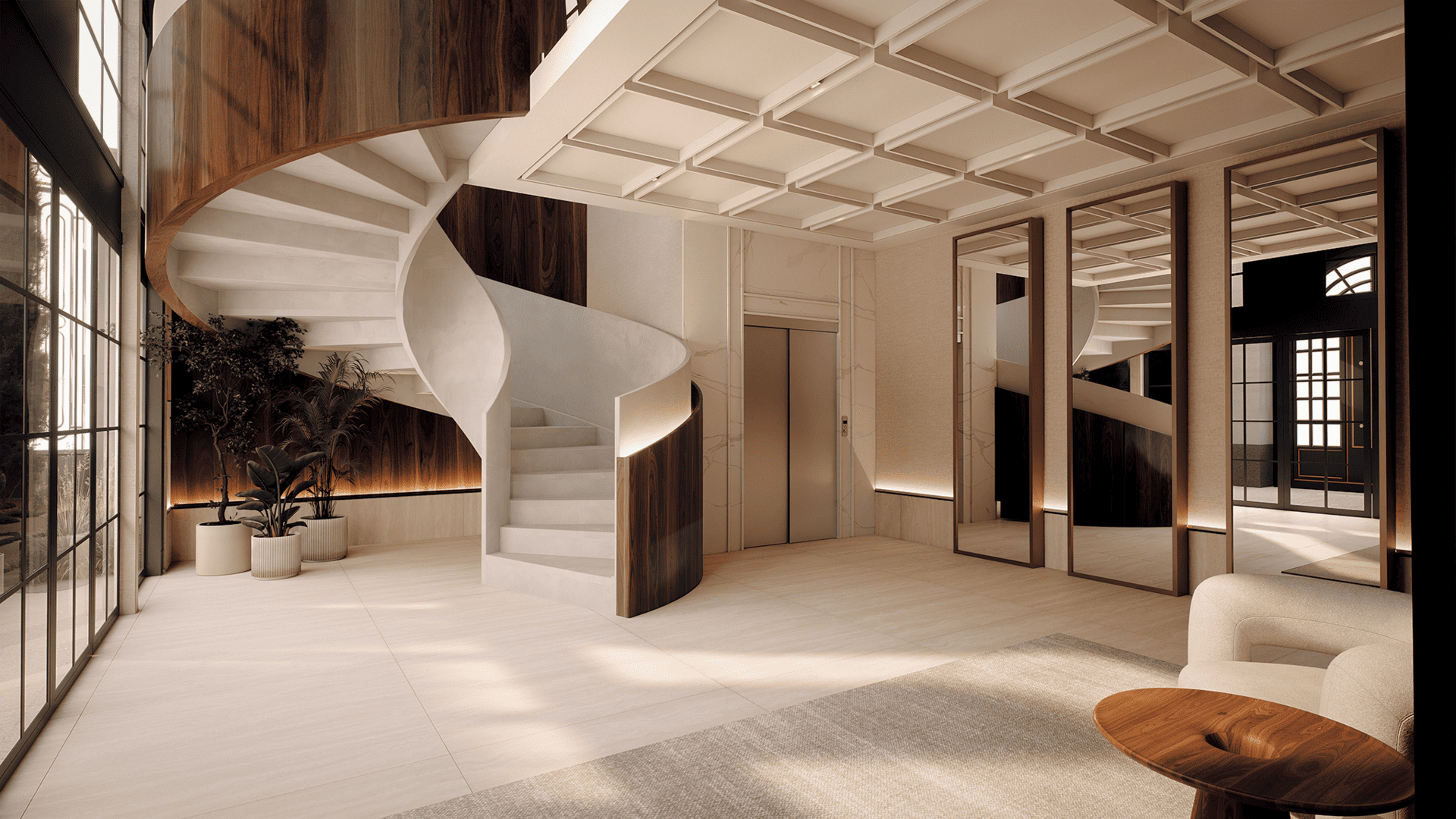 Lobby Chateau Jardin